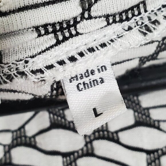 Habitat Women’s Textured Stretch Tunic Top Size Large Lagenlook‎ Casual Comfort - Picture 5 of 12